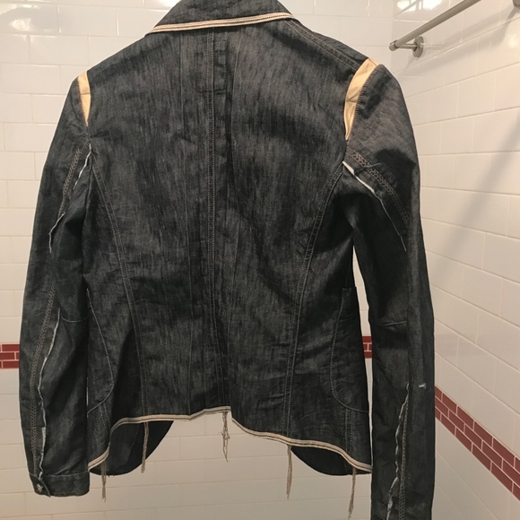 MARITHE FRANCOIS GIRBAUD Jean Jacket Small - Picture 8 of 8